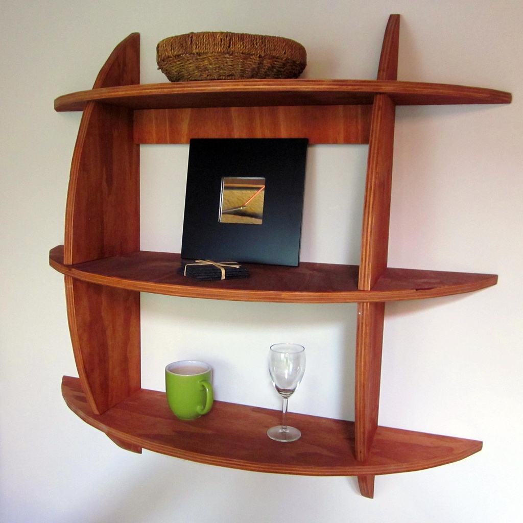 Joinery Half-Moon Wall Shelves